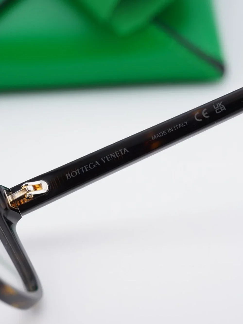 Bottega Veneta BV1294O 002 Aviator Eyeglasses – Dark Havana 56mm